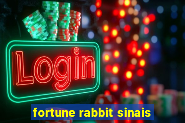 fortune rabbit sinais